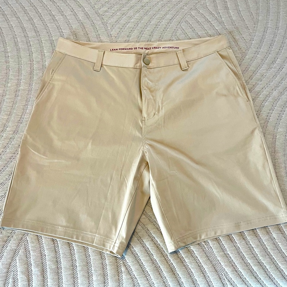 Rhone Commuter Shorts 36 waist. 9 inch length.